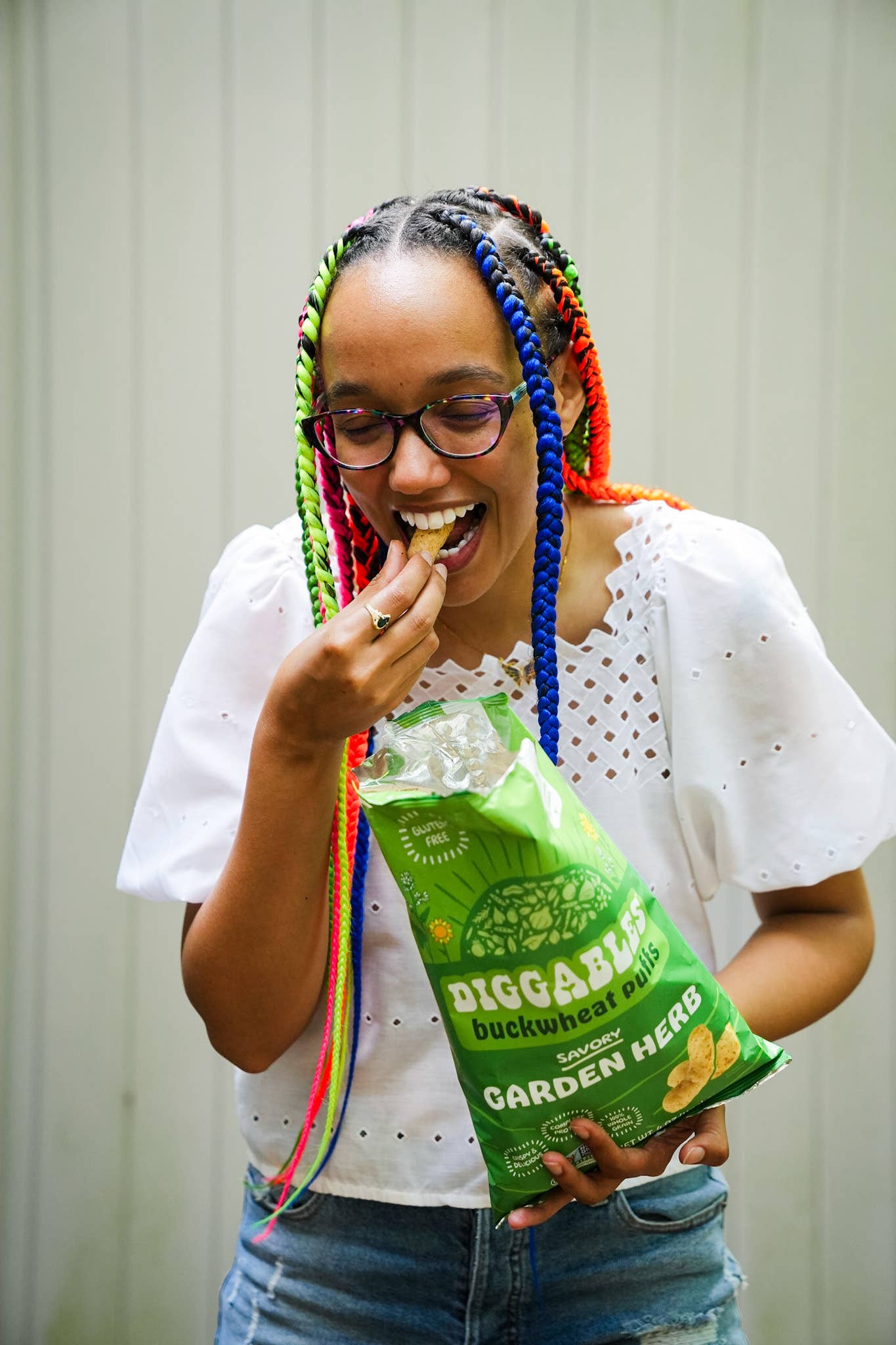 Diggables, Inc - Wholesale Puffed Snack - Savory Garden Herb Buckwheat Puffs3