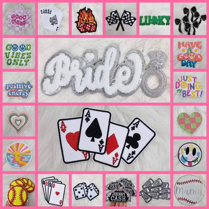 Scratch Decor - Wholesale Patch - Mystery Bundles of Small Hat Patches4