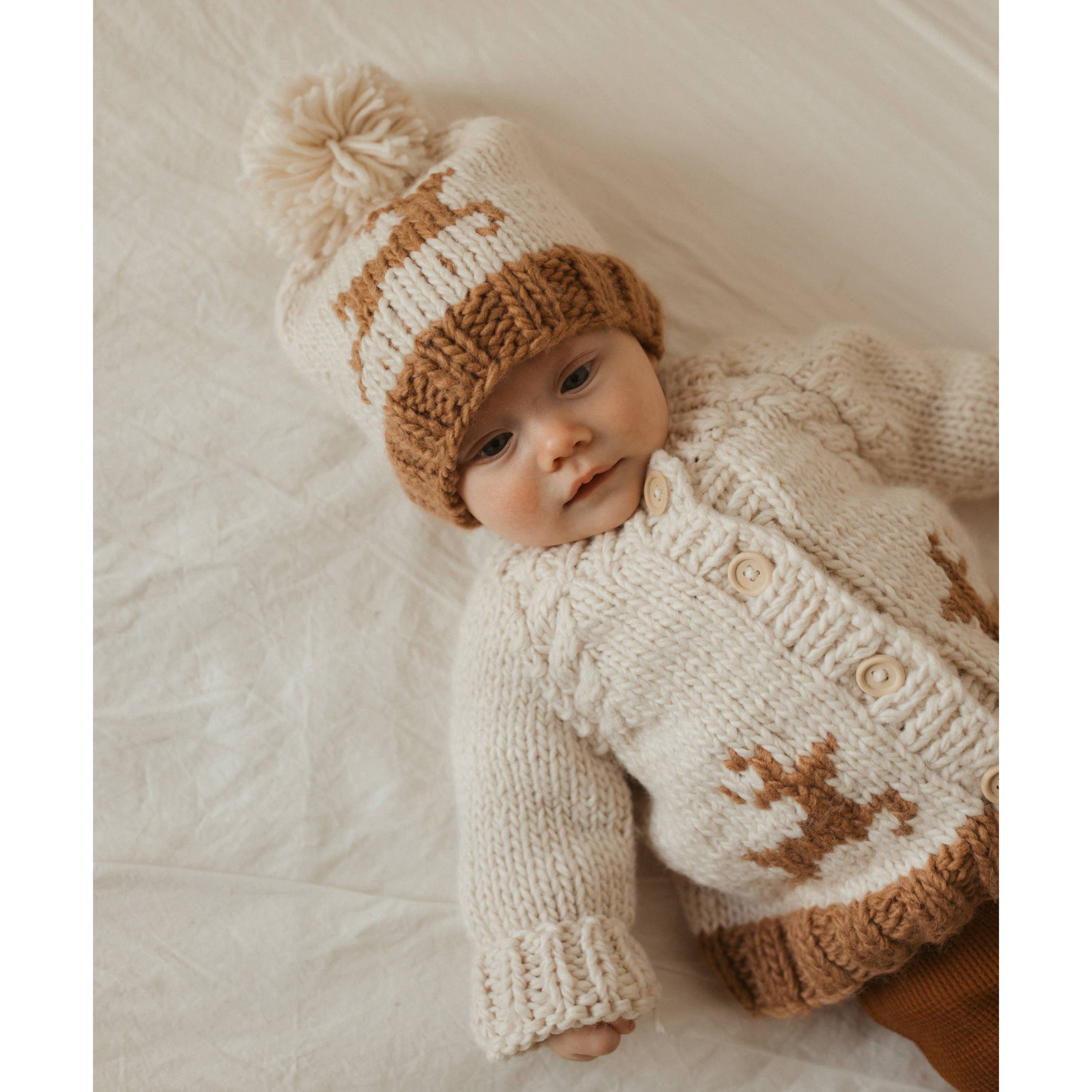Huggalugs - Wholesale Cardigan - Baby - Oh Deer Cardigan Sweater Baby & Toddler SALE4