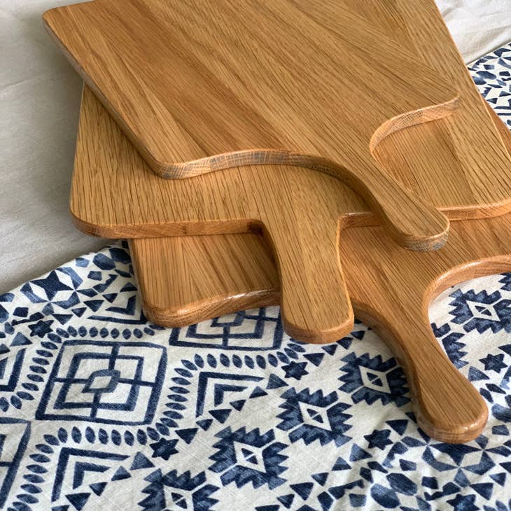  3 tablas de cortar decorativas para servir de madera