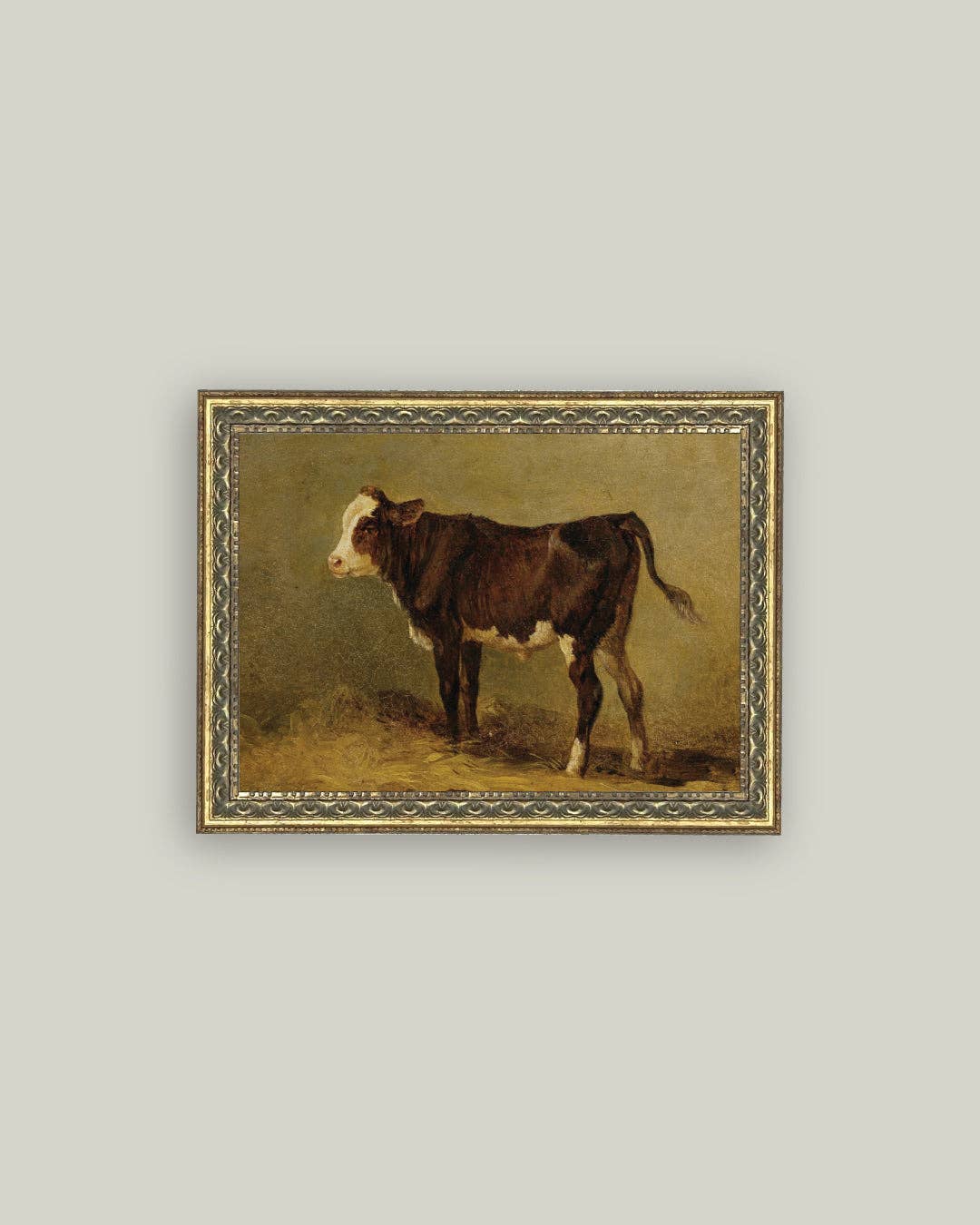 Petal Lane Home – wholesale Art print – Vintage Calf Framed Antique Art2