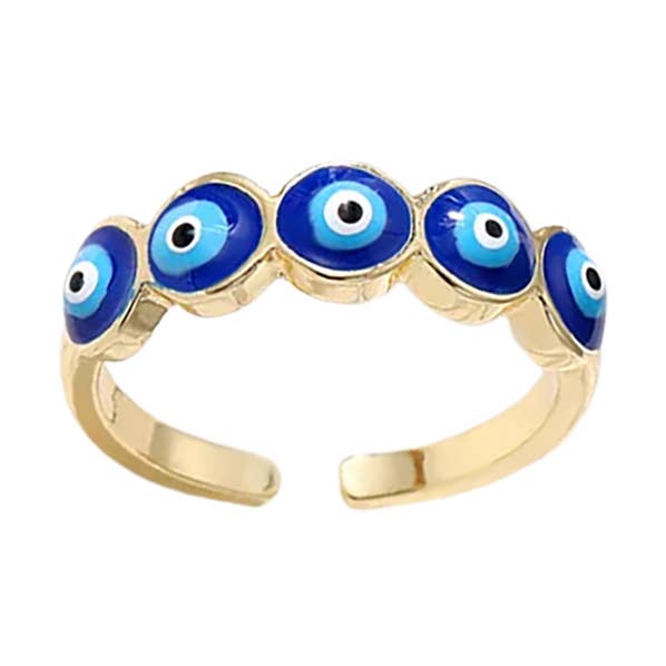 Evil Eye Ring, Gold for wholesale by VIE