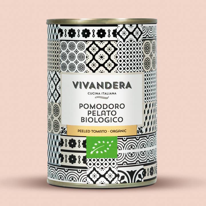 Sky X Vivandera - Vente Sauces pour pâtes - Tomates pelées biologiques0