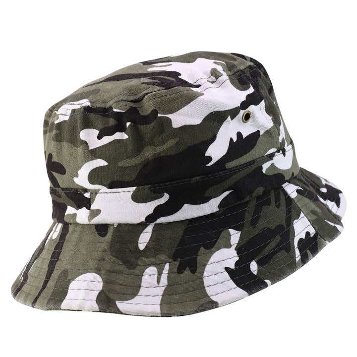 Trendy Apparel Shop - Wholesale Bucket hat – Unisex - Oversize Short Brim Outdoor Bucket Hat17