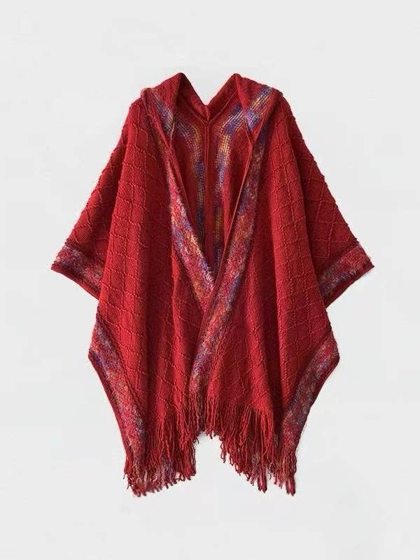 Pomelo paris - Wholesale Poncho – Women's - CINY CAP Y02 - Pack of 10 PCS9