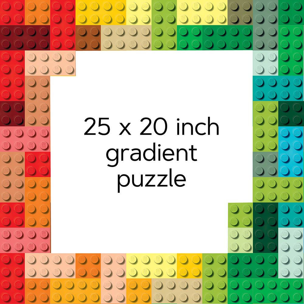 Chronicle Books - Wholesale Puzzle - Adult - LEGO Rainbow Bricks Puzzle3