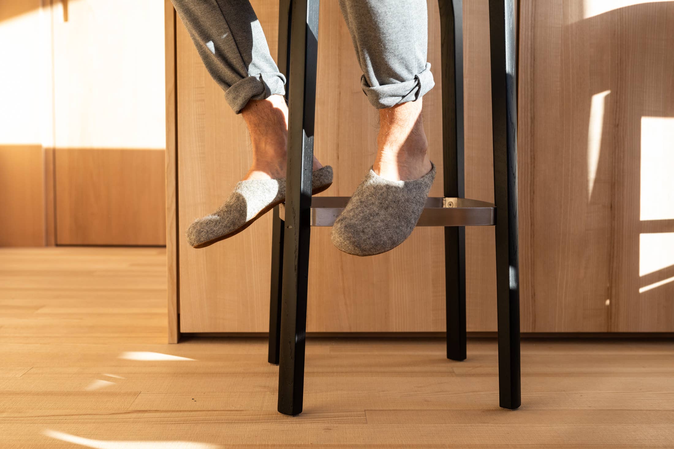 Gottstein - Vendita all'ingrosso Pantofole - Donna - Pantofole in feltro Magicfelt AR 713 pecora Shetland6