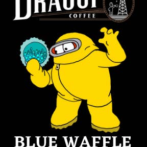 Drag Up Coffee - Wholesale Gemalen koffie - Blue Waffle Koffie (Maple Bosbessen Wafel) 12oz2