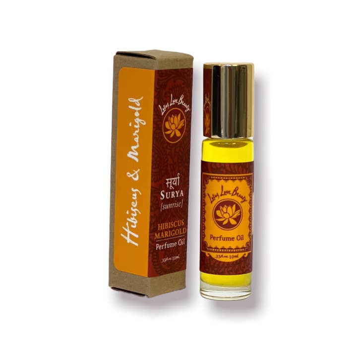 Lotus Love Beauty - Wholesale Roll-On Fragrance - .33 oz Perfume Oil - Hibiscus & Marigold