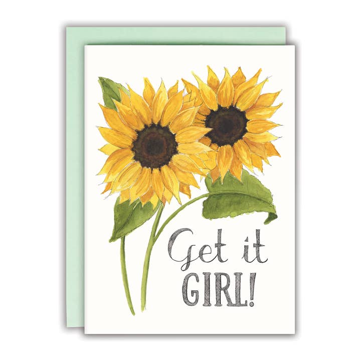 ¡Consíguelo Chica! Tarjeta para venta al por mayor de Naughty Florals