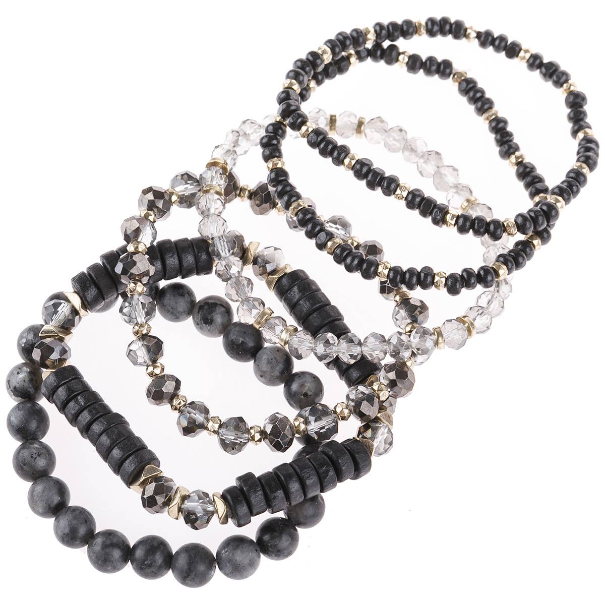 MYS Wholesale Inc - Wholesale Jewelry Set - Mix Stackable Charm Stretch Bracelet15