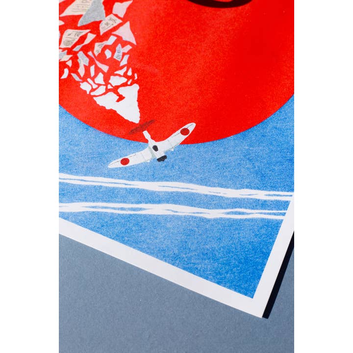 KIBLIND Atelier - Wholesale Art Print - A3 poster - Miyazaki/The Wind Rises - Téo Transinne