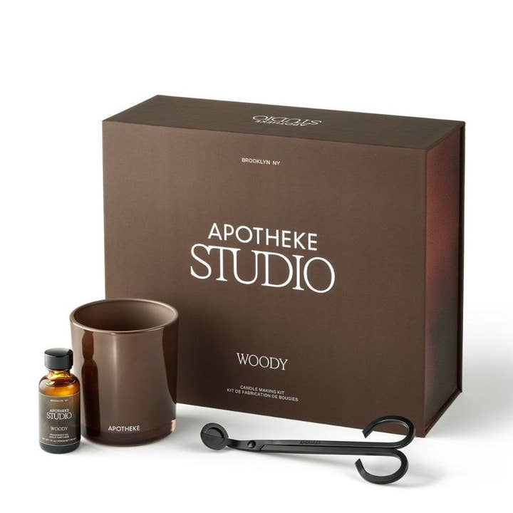 Woody Candle Making Kit for wholesale by Apotheke