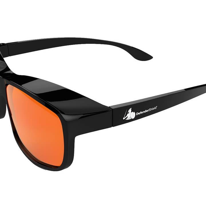 Black Blue Light Blocking Glasses – Universal Fitover Series for wholesale on Faire