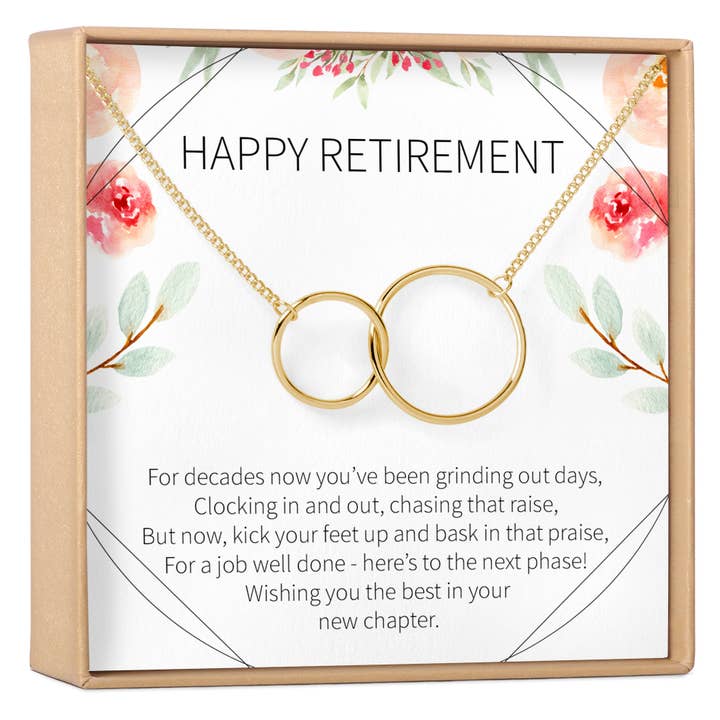 Retirement Necklace for wholesale by Dear Ava