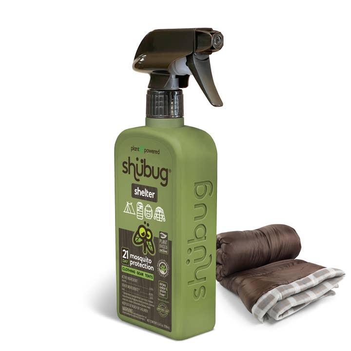 Shubug Shelter, Mosquito Protection for Clothing, Gear, Tents, 24 oz. for wholesale by Shubug