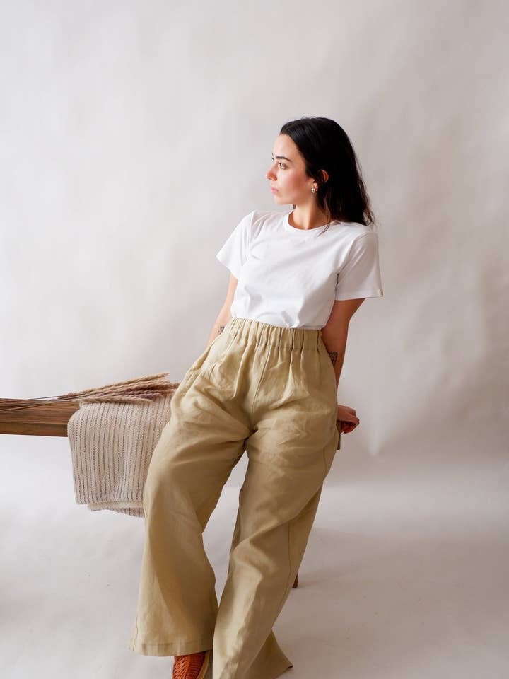 Women's White T-Shirt (Organic Cotton) for wholesale by slowbasic