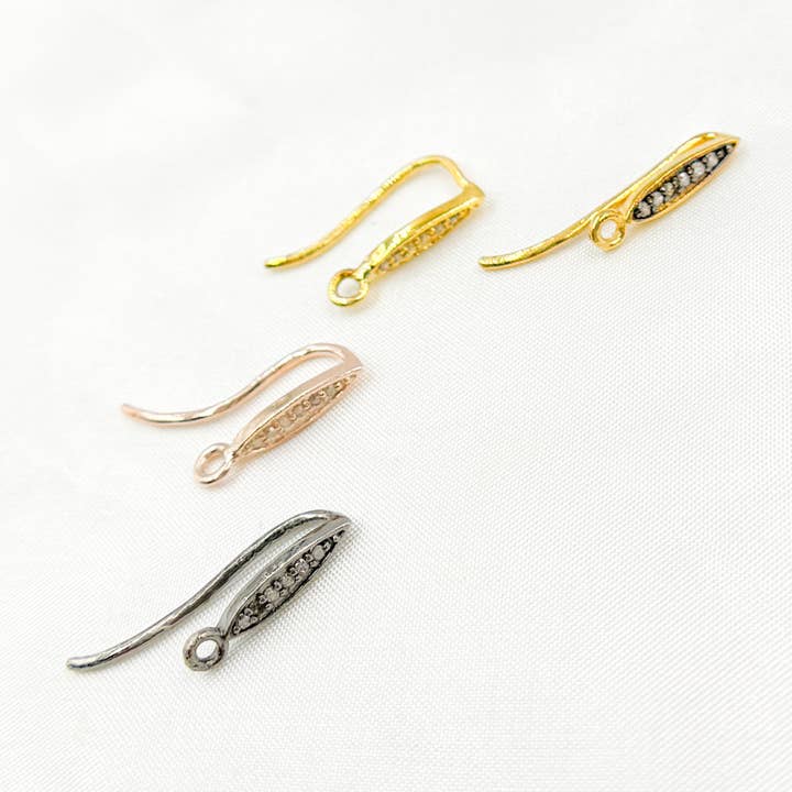 Tresor Jewelry Inc. – wholesale Stud/post earrings – DC501. Diamond Sterling Silver Ear Wire