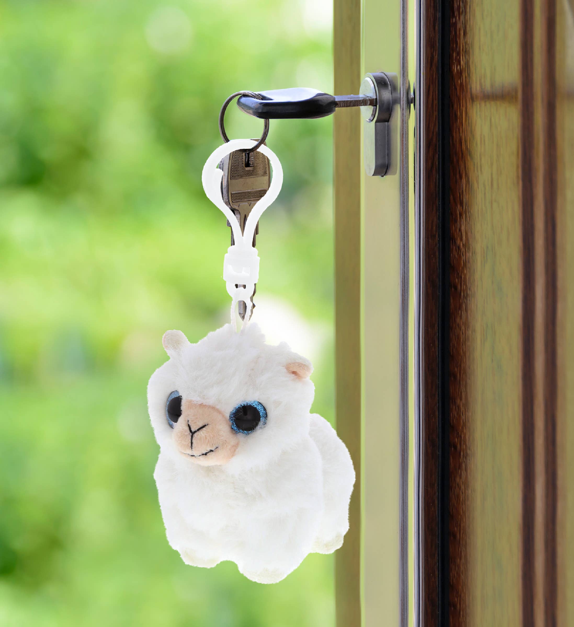 Cota Global - Wholesale Stuffed/Plush Toy - Kids & Baby - Big Eye Keychain - Llama6