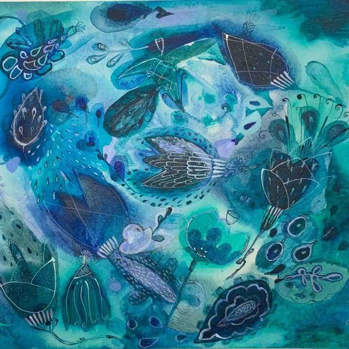 Wendy Costa Studio – wholesale Wall tile – Teal glass tile