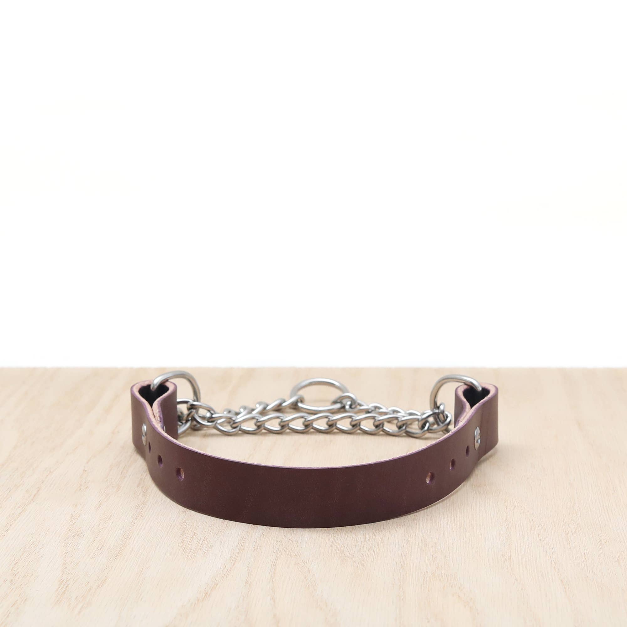 Mimi Green - Wholesale Pet Collar - Dog - Leather Chain Martingale Dog Collar (9 colors)10