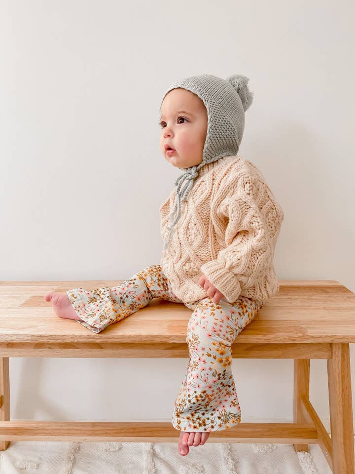 With Love for Kids - Wholesale Knitted jumper – Kids - Shaun Knitted Jumper - NOUGAT14