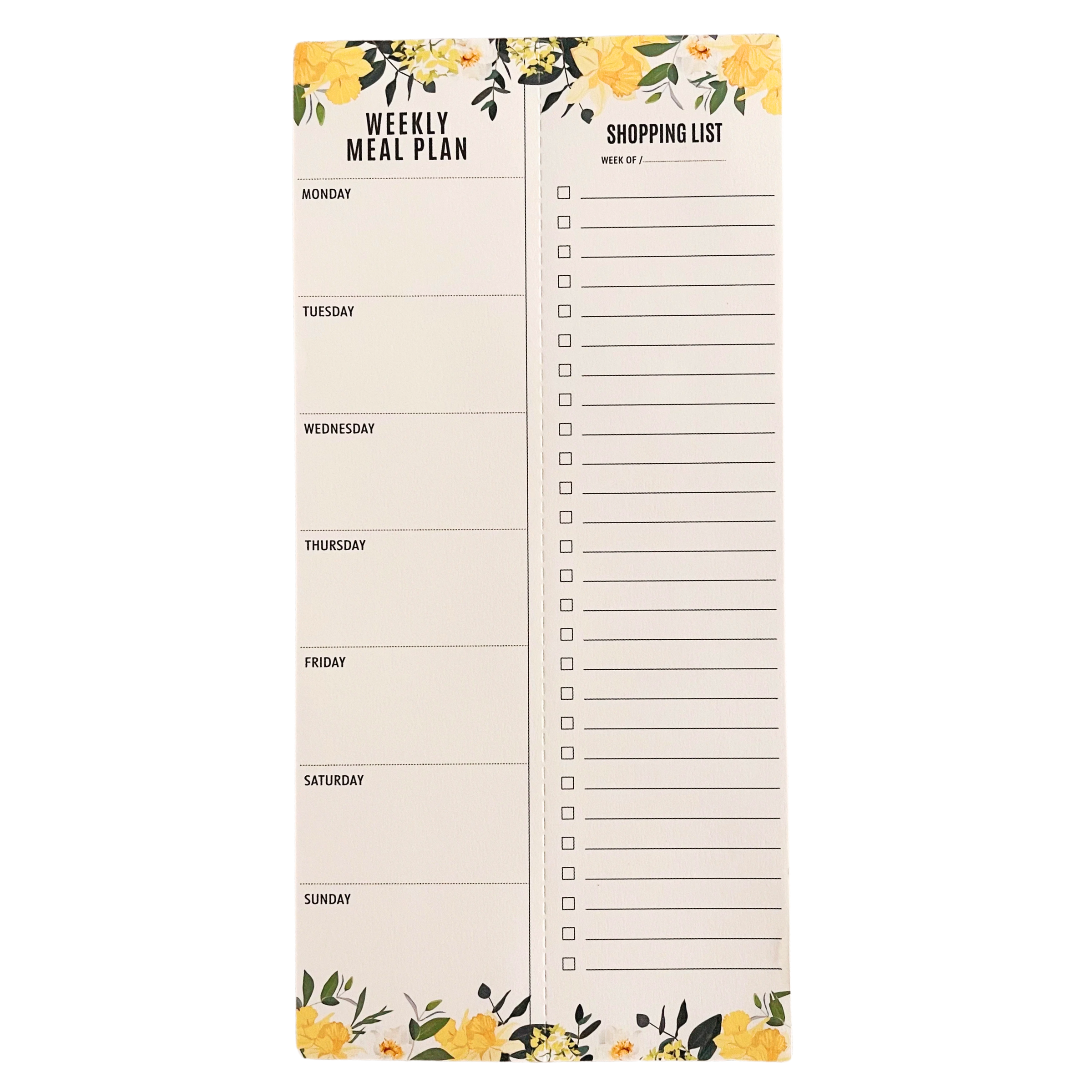 Actlive Life - Wholesale Notepad - Meal Plan Notepad0