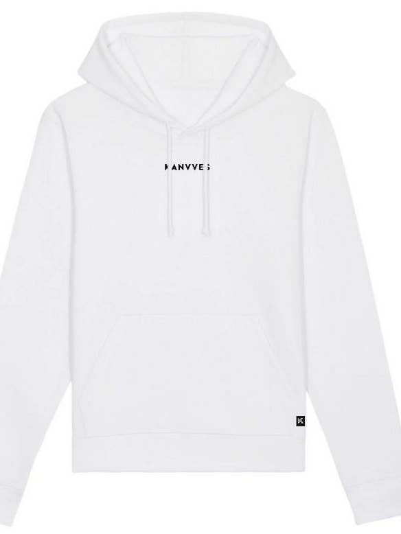 The ROYAL Hoodie - White for wholesale by Kanvves Apparel Co.
