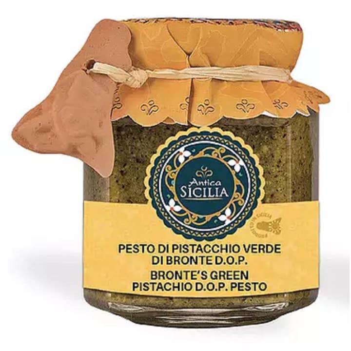 Emporio Sicilia - Vendita all'ingrosso Pesto - Pesto 100% pistacchio di Bronte D.O.P. - Antica Sicilia