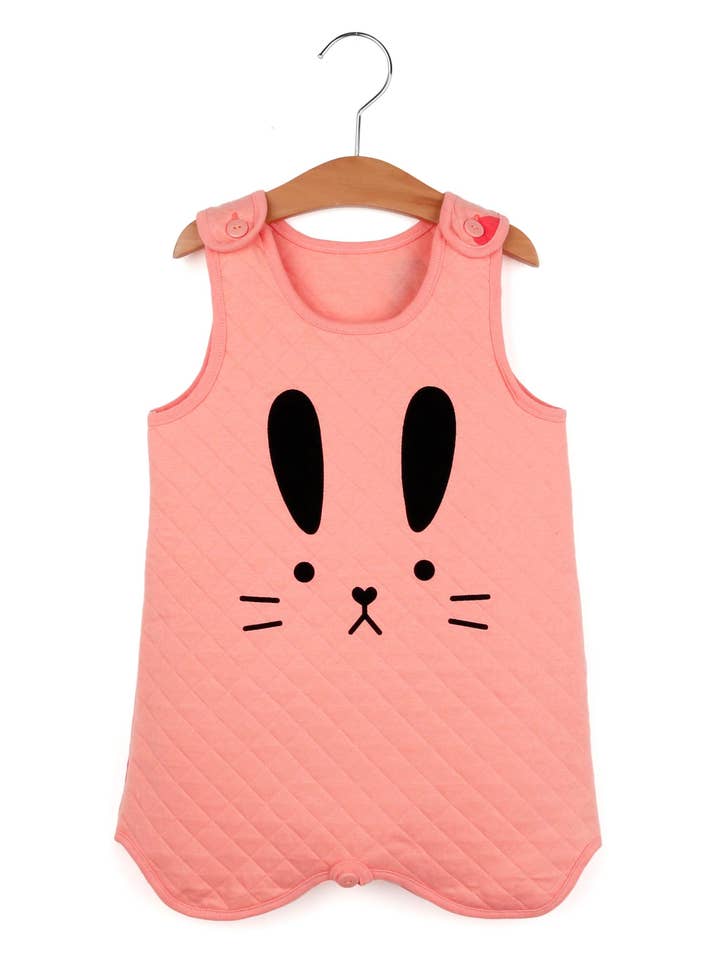 Hoppy Happy Bunny Cotton Wearable Blanket for wholesale by Maykids