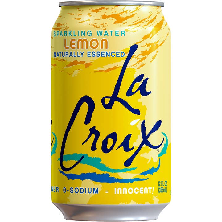 LaCroix Sparkling Water - Wholesale Sparkling Water - LaCroix Sparkling Water, Lemon 3/8 Pack - 12 oz1