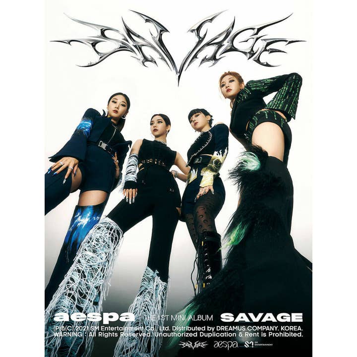 CD - New - aespa - Savage - 1st Mini Album W/ Photo Book for wholesale by Square Deal Recordings & Supplies