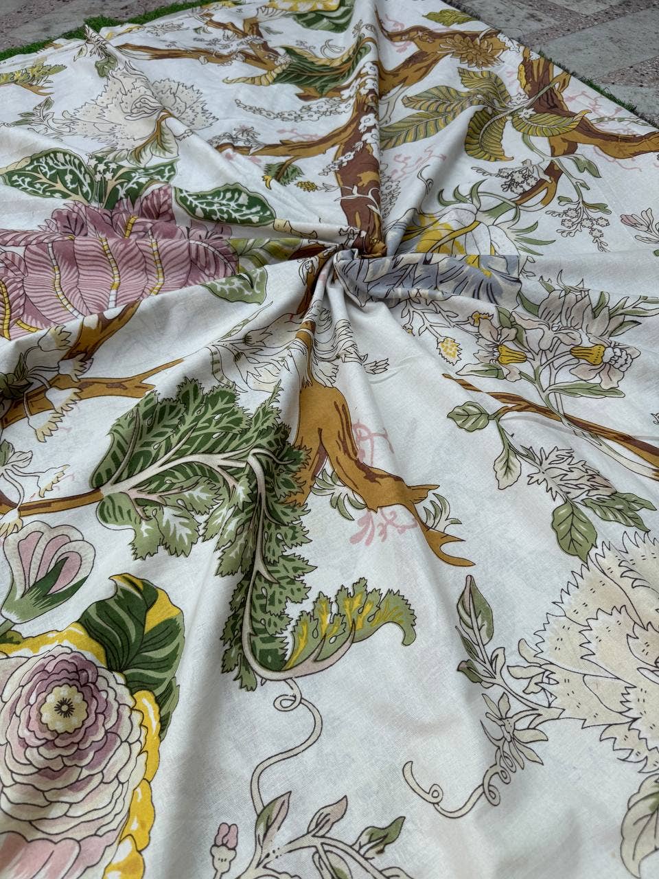 GYPSY STUDIO - Wholesale Fabric Paint - Block Print Cotton Fabric Dressmaking Fabric Women Clothing1