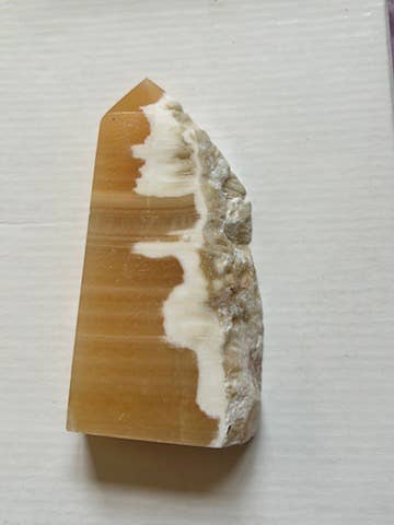 Orange Calcite Slab for wholesale by DWZ AND Mystics