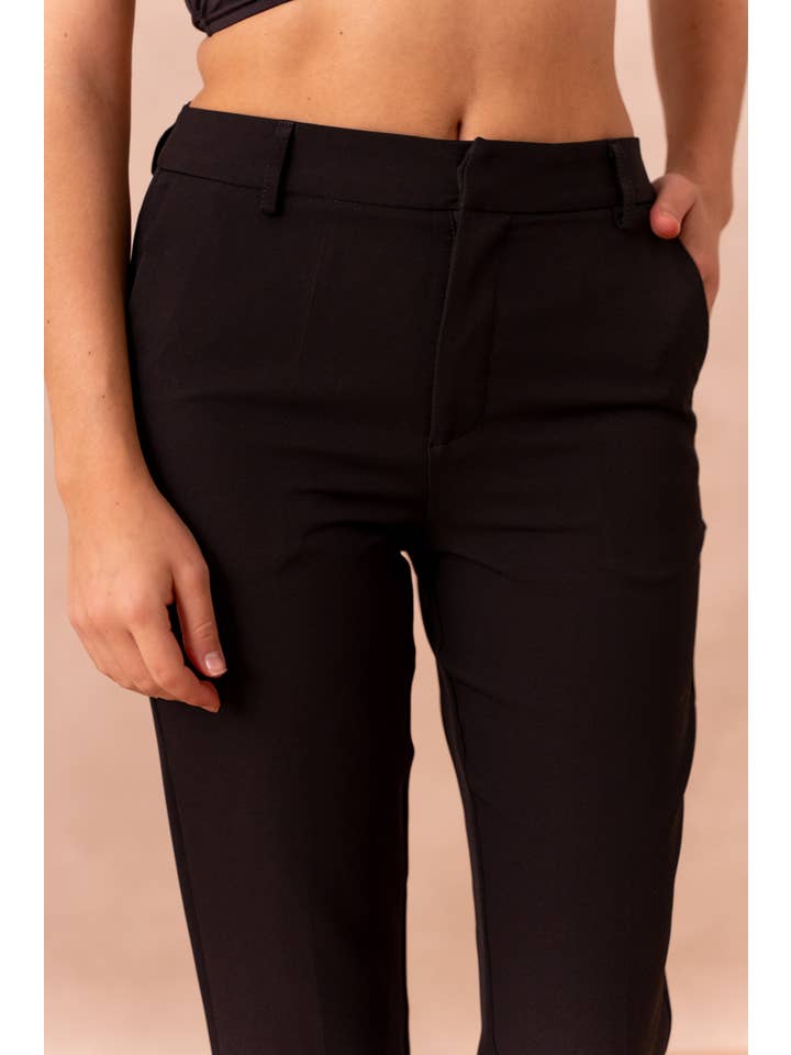 Attentif Paris - Wholesale Broek - Dames - Attentif Paris tijdloze high-waisted sigarettenbroek91