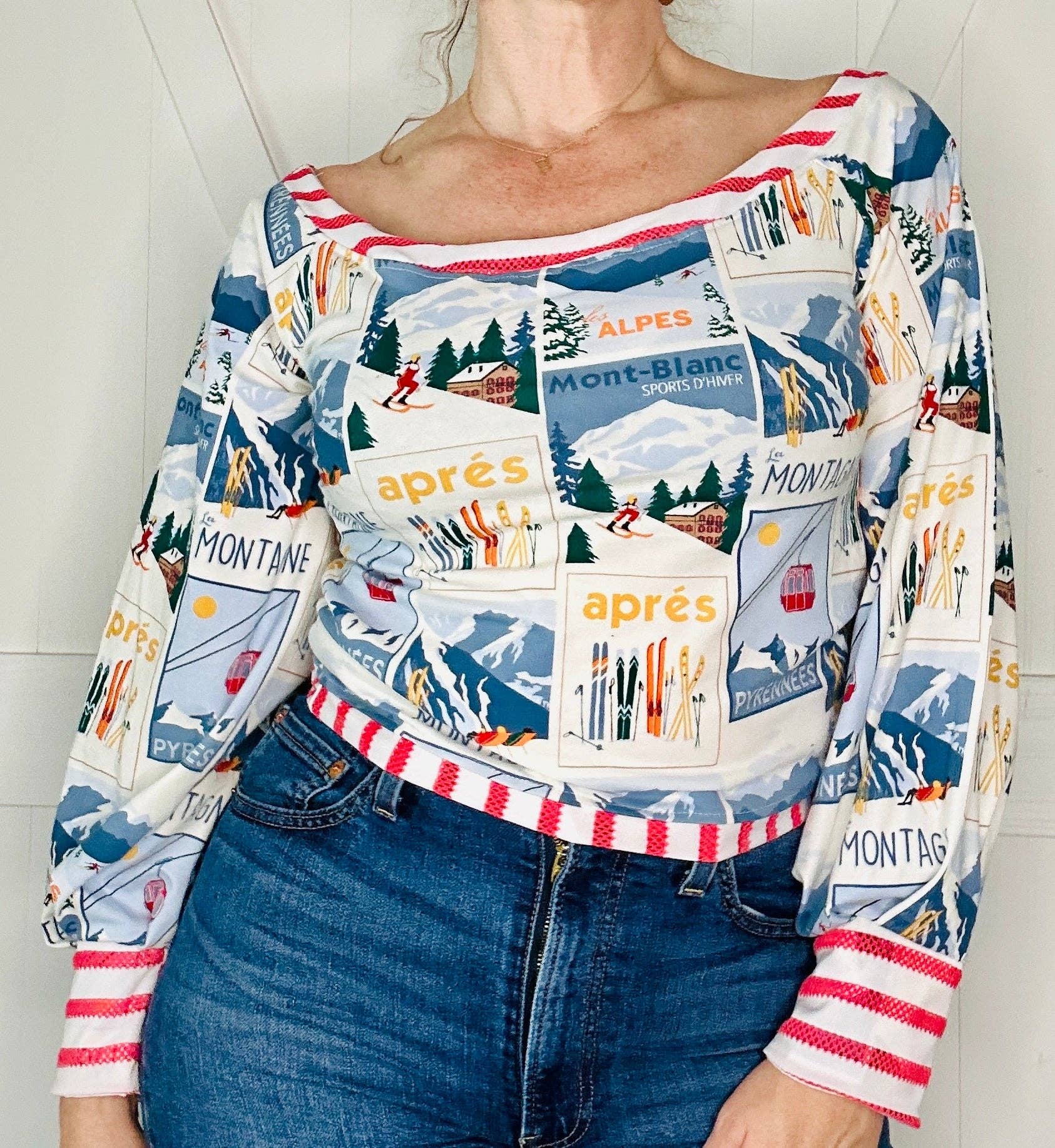 Aerial Clothing sRQ - Wholesale Blouse - Women's - Apres Ski Top4