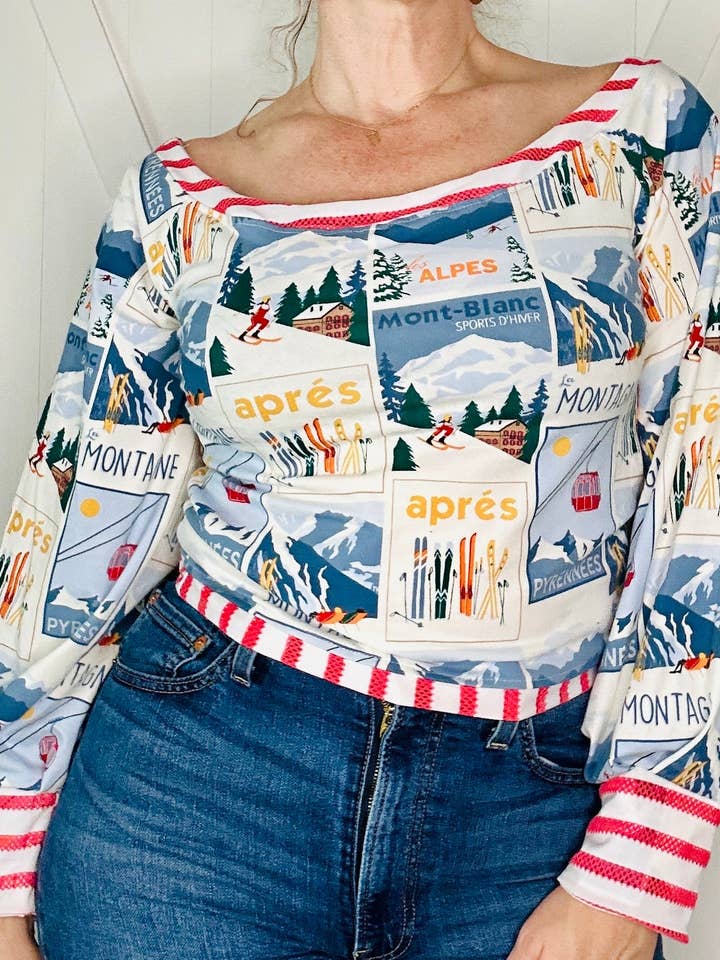 Aerial Clothing sRQ - Wholesale Blouse - Women's - Apres Ski Top4