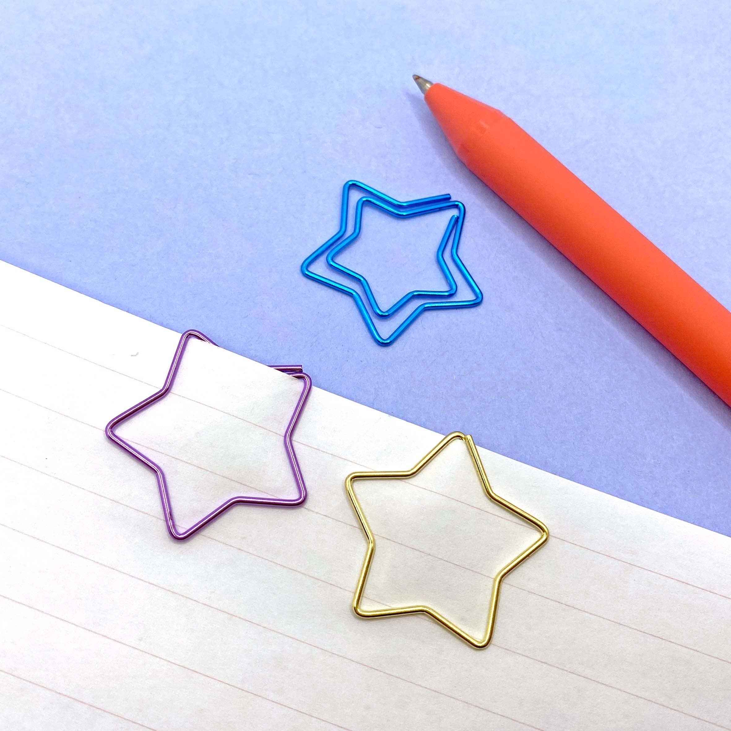 Neon Magpie - Wholesale Paperclip - Star Paper Clip1