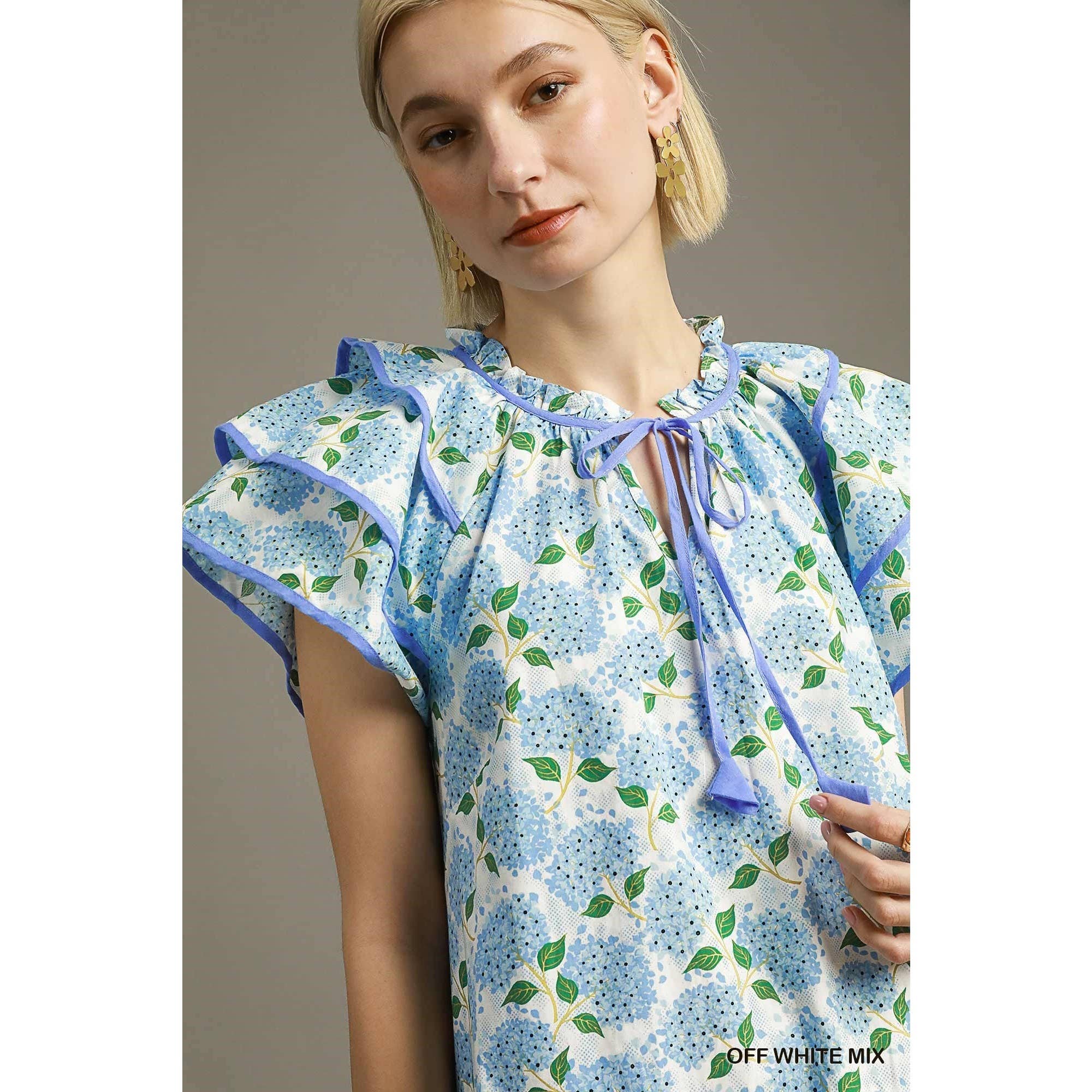 STYLE USA – Vestido - Mulher por atacado – Vestido floral em camadas9