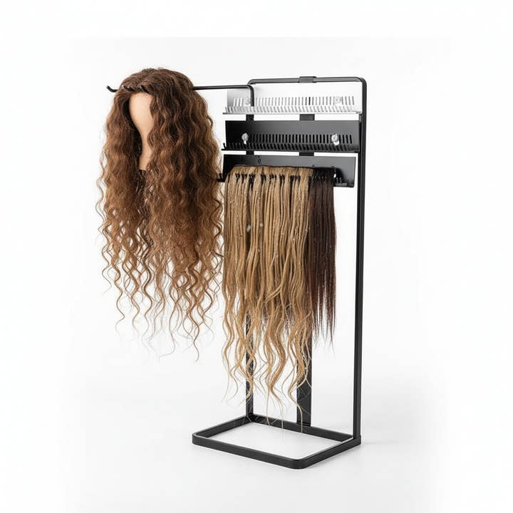 Hair Extension Drying Rack - Wig Hanger & Bundle Organizer for wholesale by Hair Imports NYC