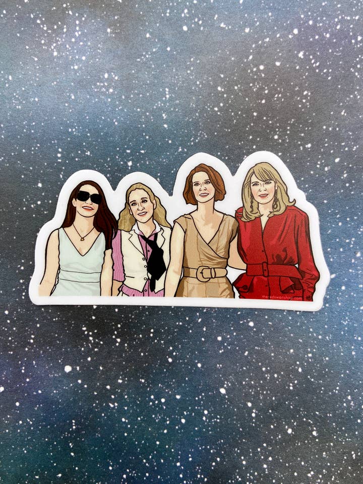 Vinyl Decal - Sex In The City Cast for wholesale by The Red Swan Shop