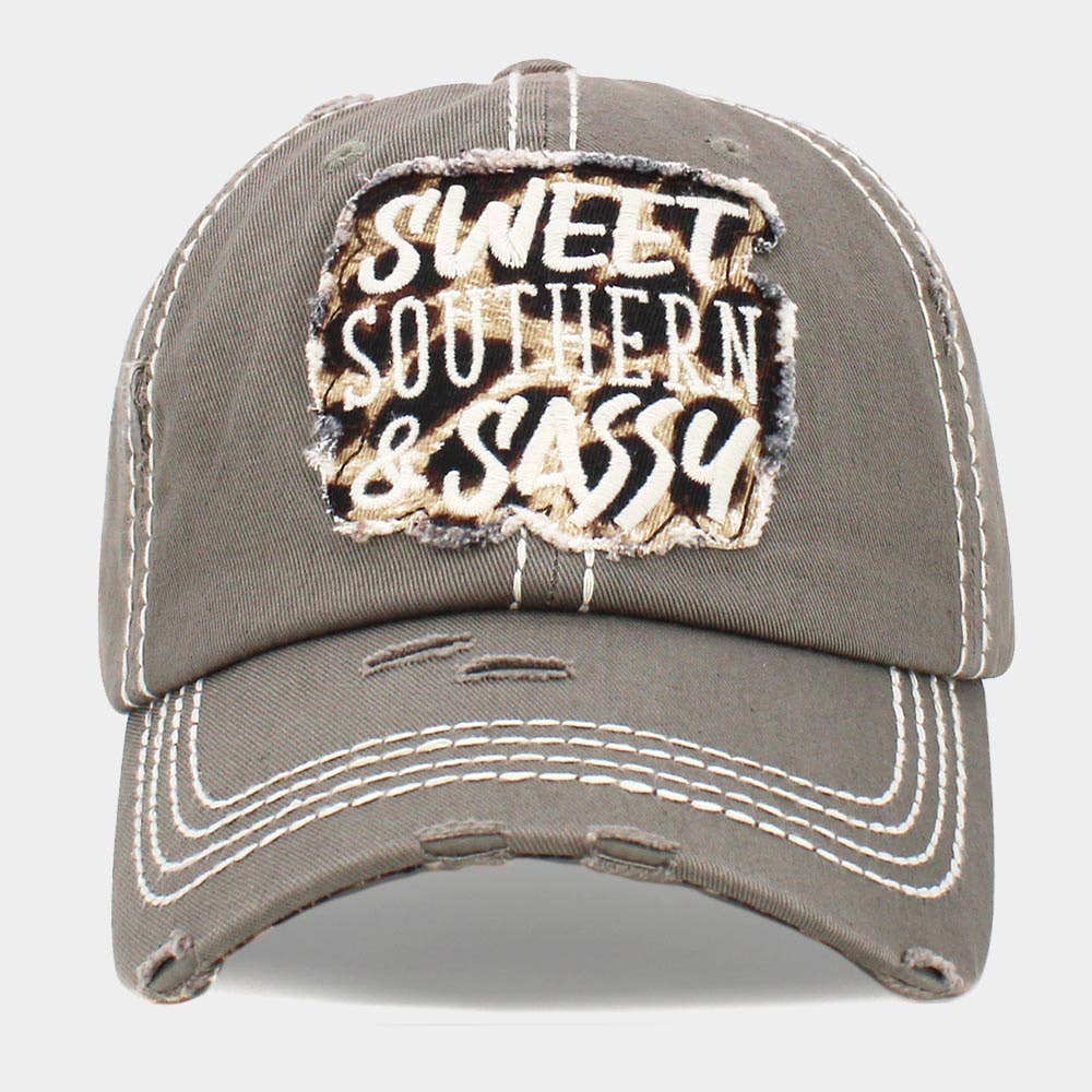 Sensibling Corp. - Wholesale Baseball Cap - Women's - SWEET SOUTHERN SASSY Vintage Baseball Cap1