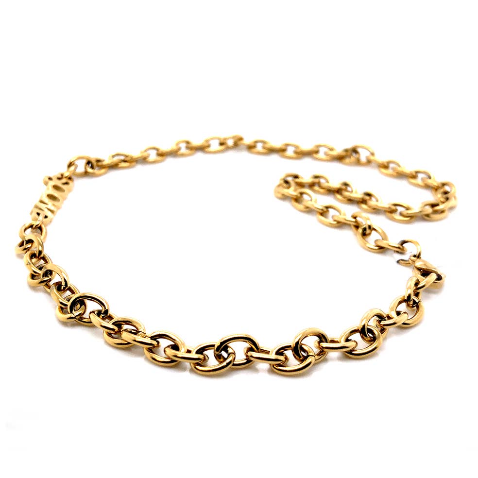 Woo's pure feelings - Vendita all'ingrosso Collane a catena e maglie - Catena Maglia Grossa (Media)1