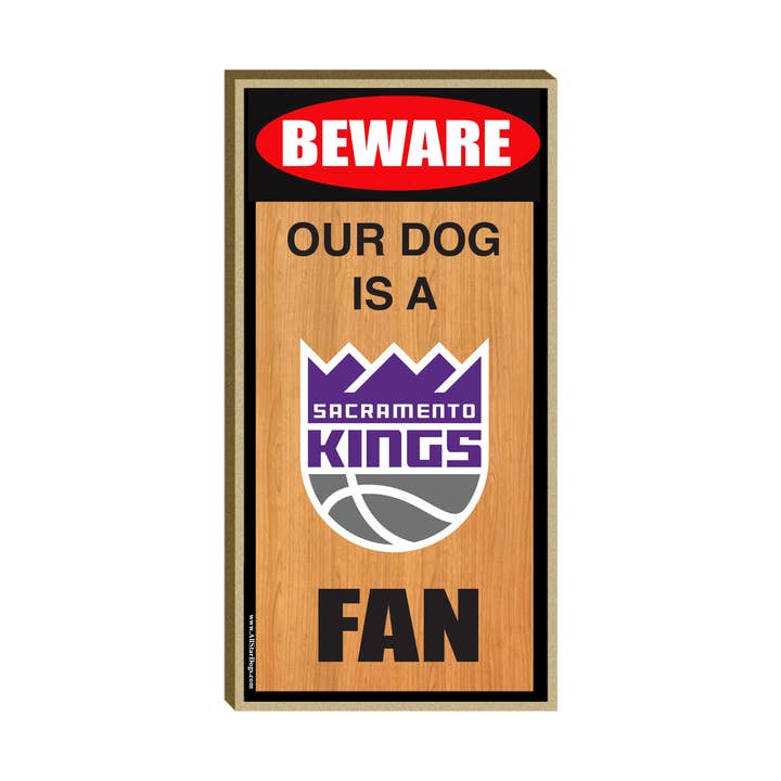 All Star Dogs - Wholesale Sign - Sacramento Kings - Wood Sign0