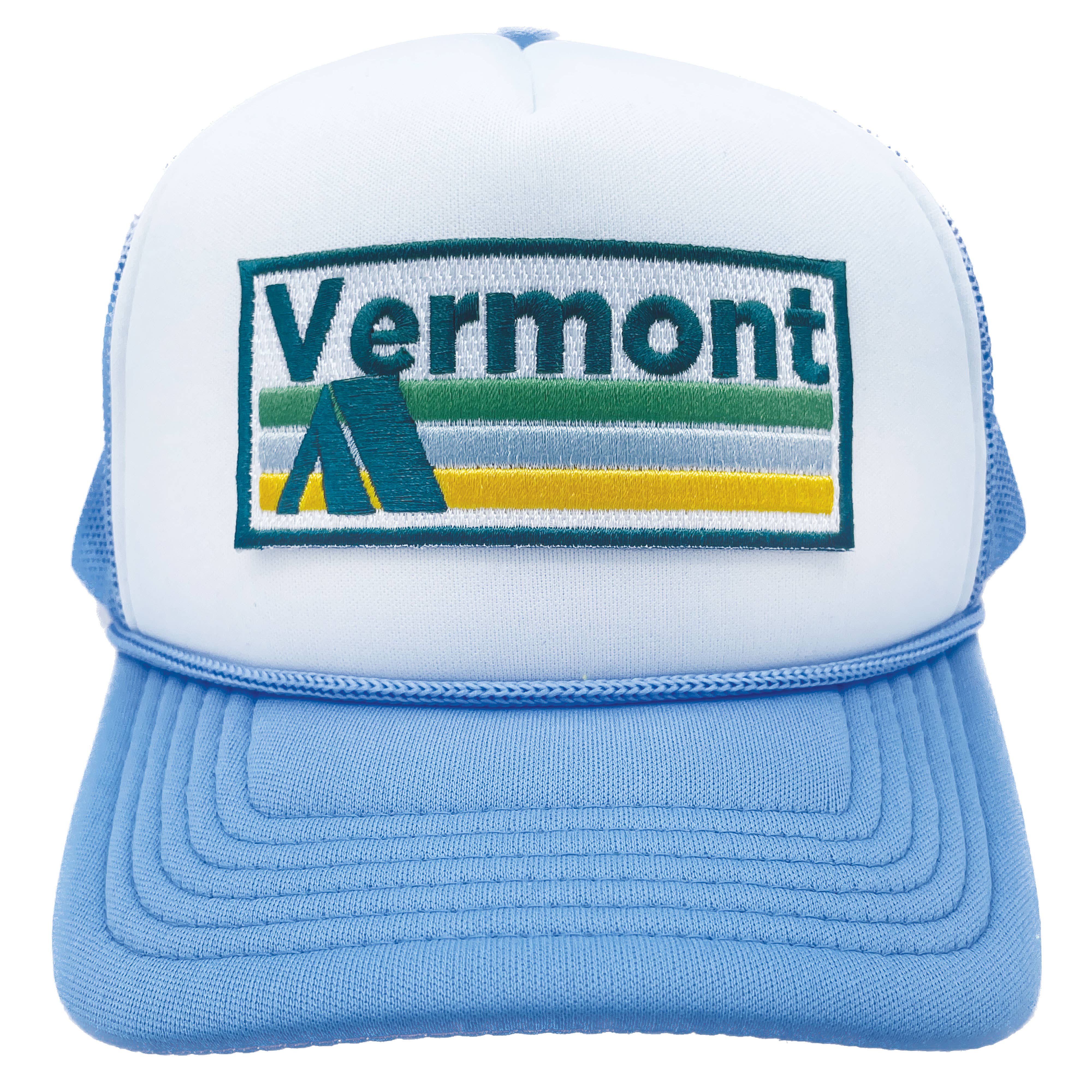 Hey Mountains - Vente Chapeau – enfant - Casquette Trucker Kids Vermont - Camping Rétro3