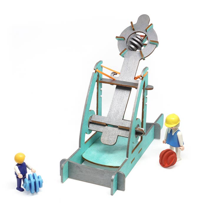 scienceSeeds - Venta al por mayor Kit de manualidades - Niños - Kit Catapulta No. 2 DIY3