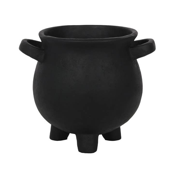 Pacific Trading - Wholesale Plant Pot - 14919 Herbs for Spells Cauldron Planter C/8