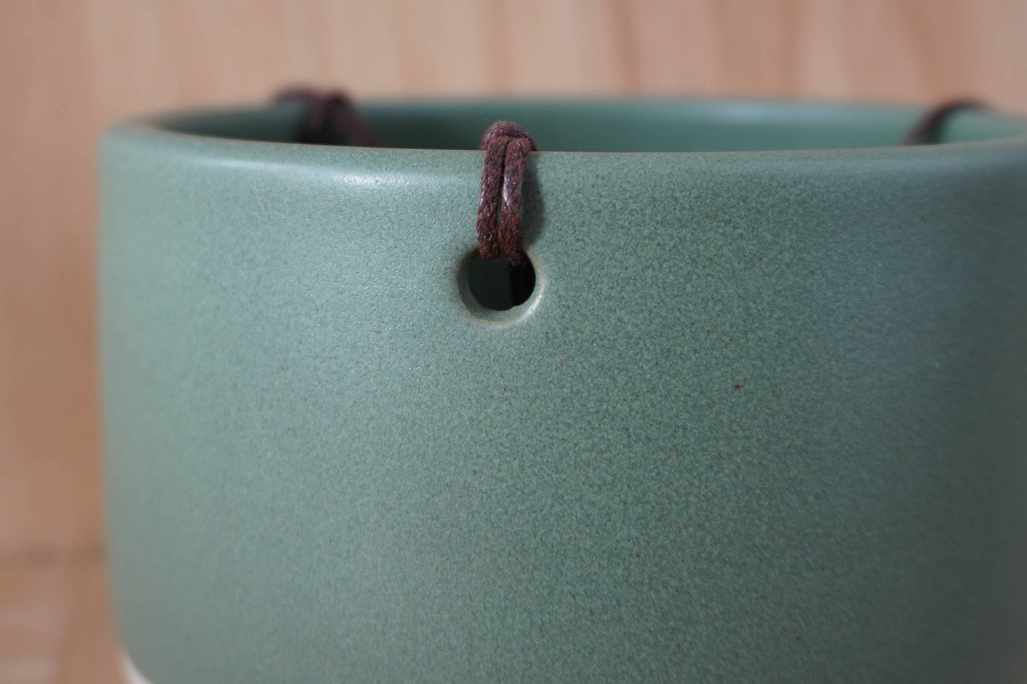 Shelby Page Ceramics - Wholesale Hanging Planter - Hanging Planter - Core Glazes5