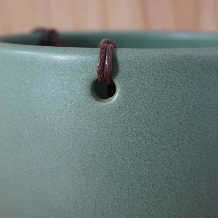 Shelby Page Ceramics - Wholesale Hanging Planter - Hanging Planter - Core Glazes5