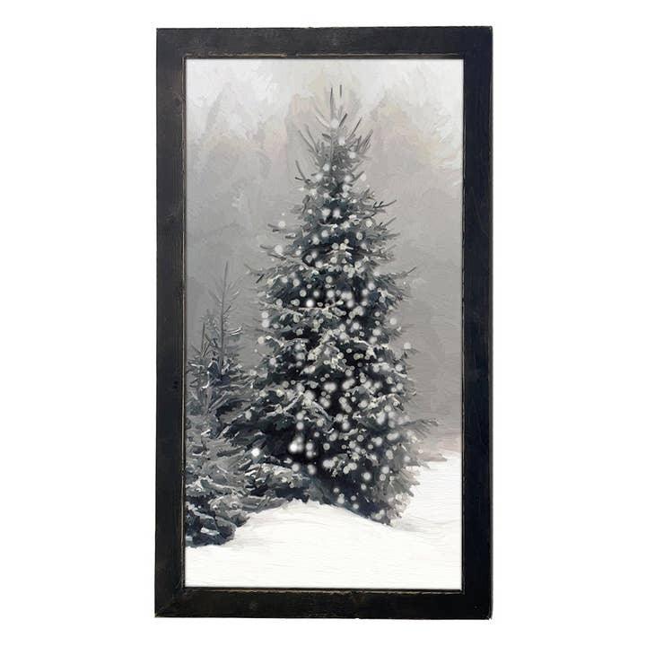 BW christmas Tree for wholesale by ginger blue